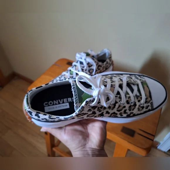 "SOLD SOLD"  CONVERSE Run Star Hike Low 'Leopard' - Picture 9 of 10